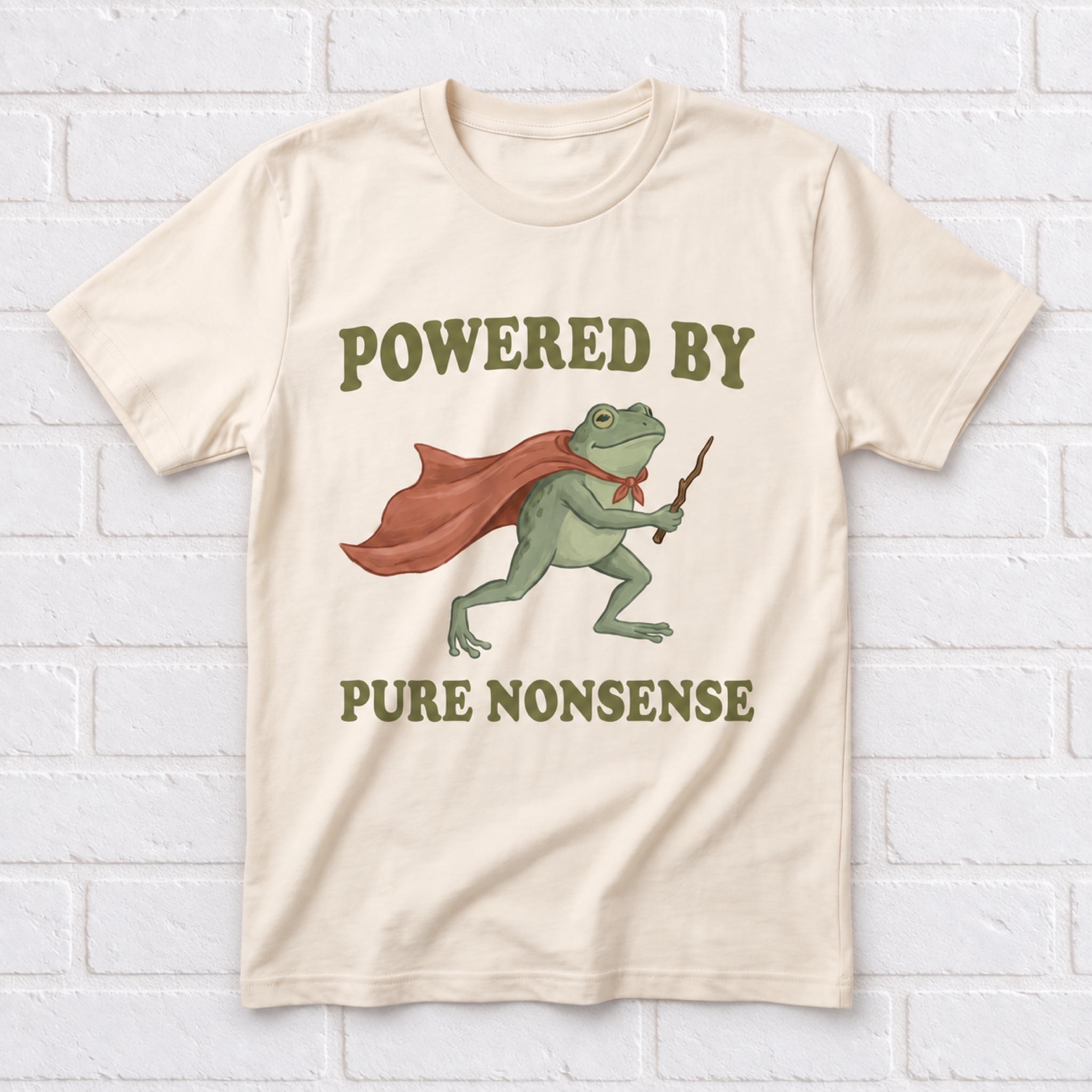 Powered by Pure Nonsense Frog Women's T-Shirt