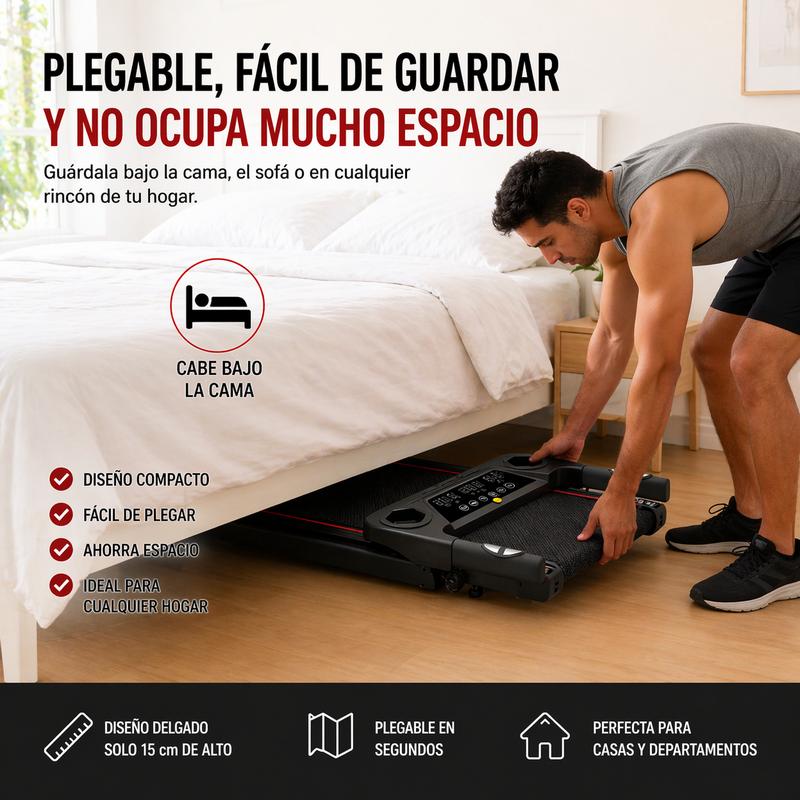 Cinta de Correr Northmarch Plegable Silenciosa | Gimnasio en Casa
