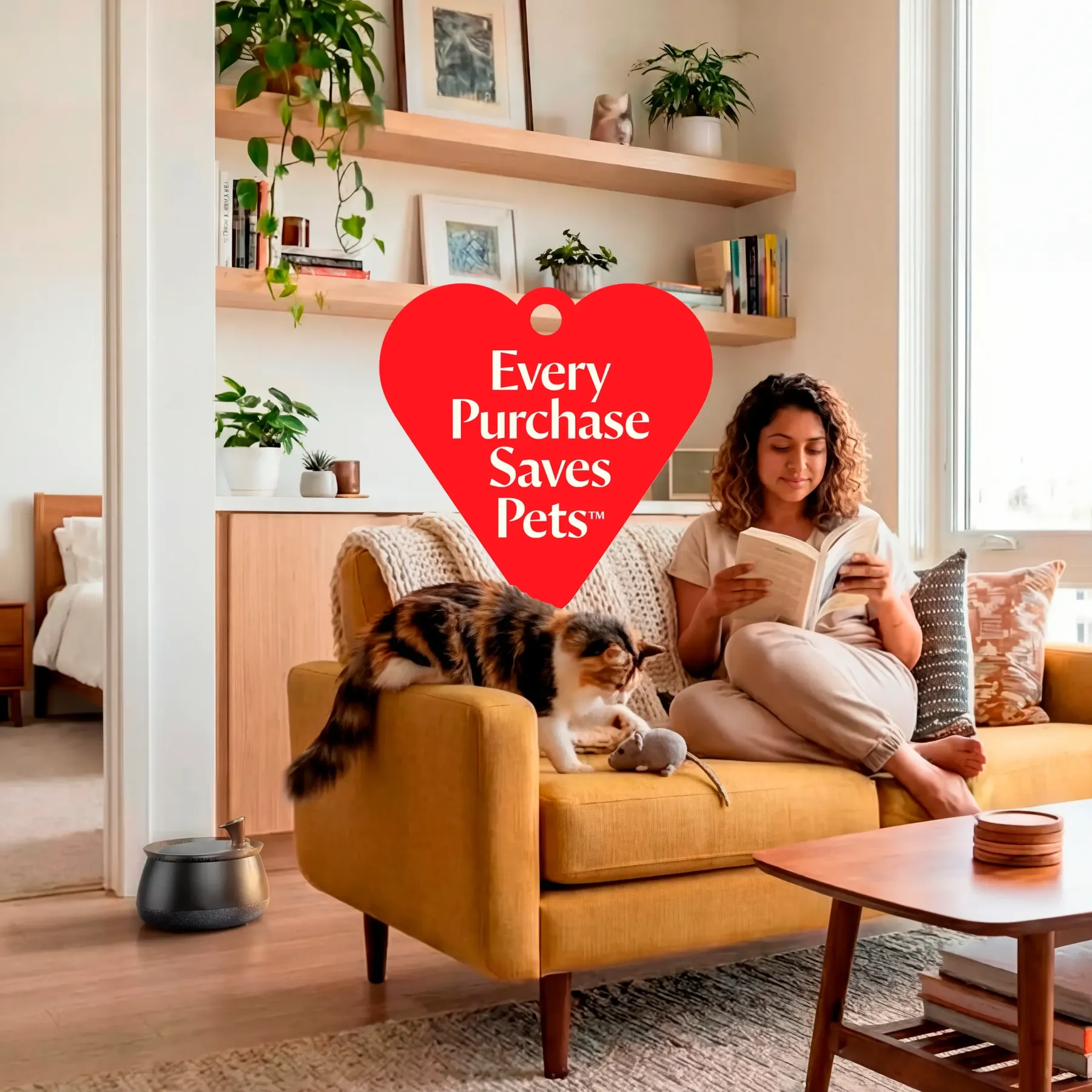Cat Water Fountain – Filtered Fresh Water with Ultra-Quiet Wireless Pump