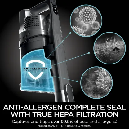 Cordless Pet Stick Vacuum – Self-Cleaning Brushroll, HEPA Filtration, Removable Handheld
