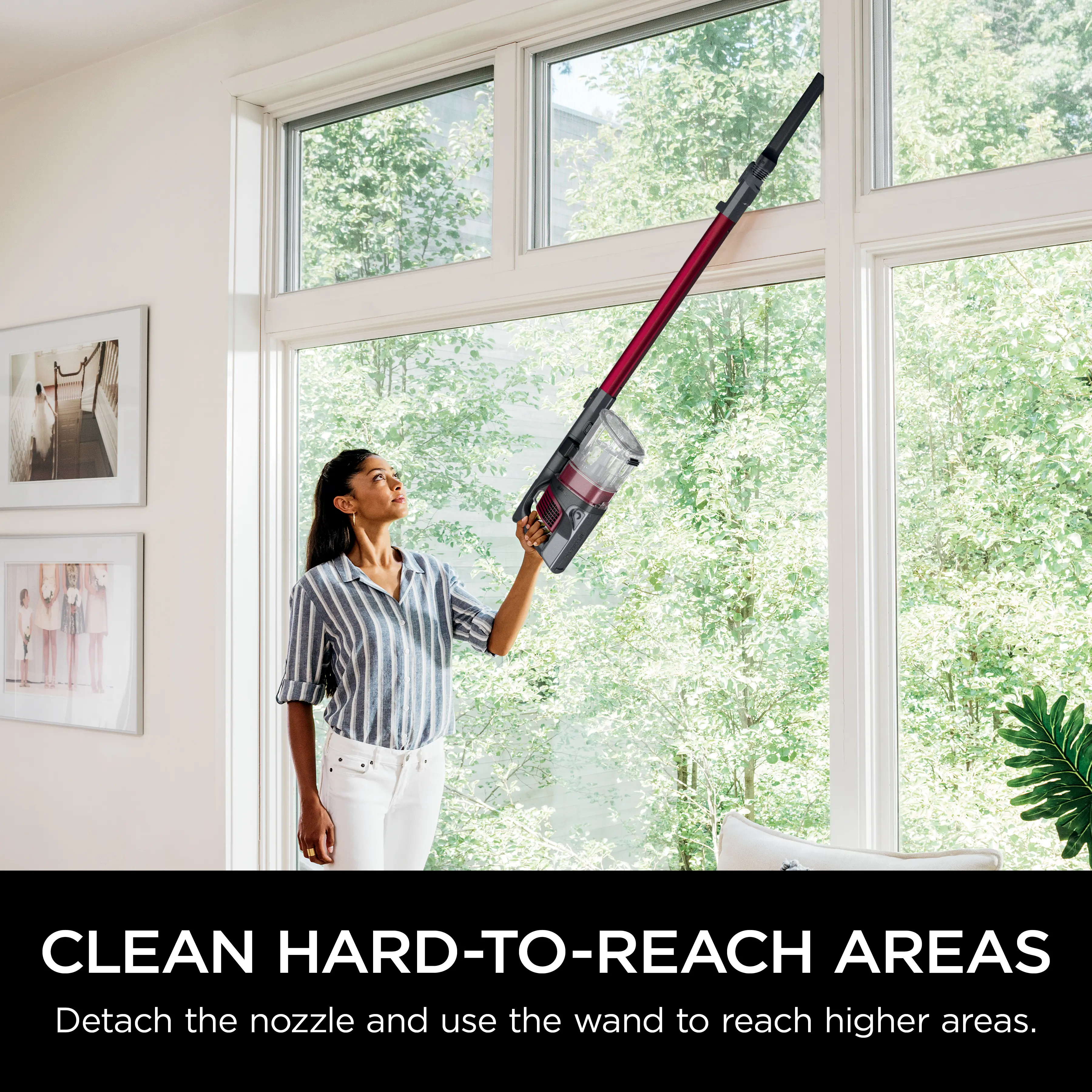 Cordless Pet Stick Vacuum – Self-Cleaning Brushroll, HEPA Filtration, Removable Handheld