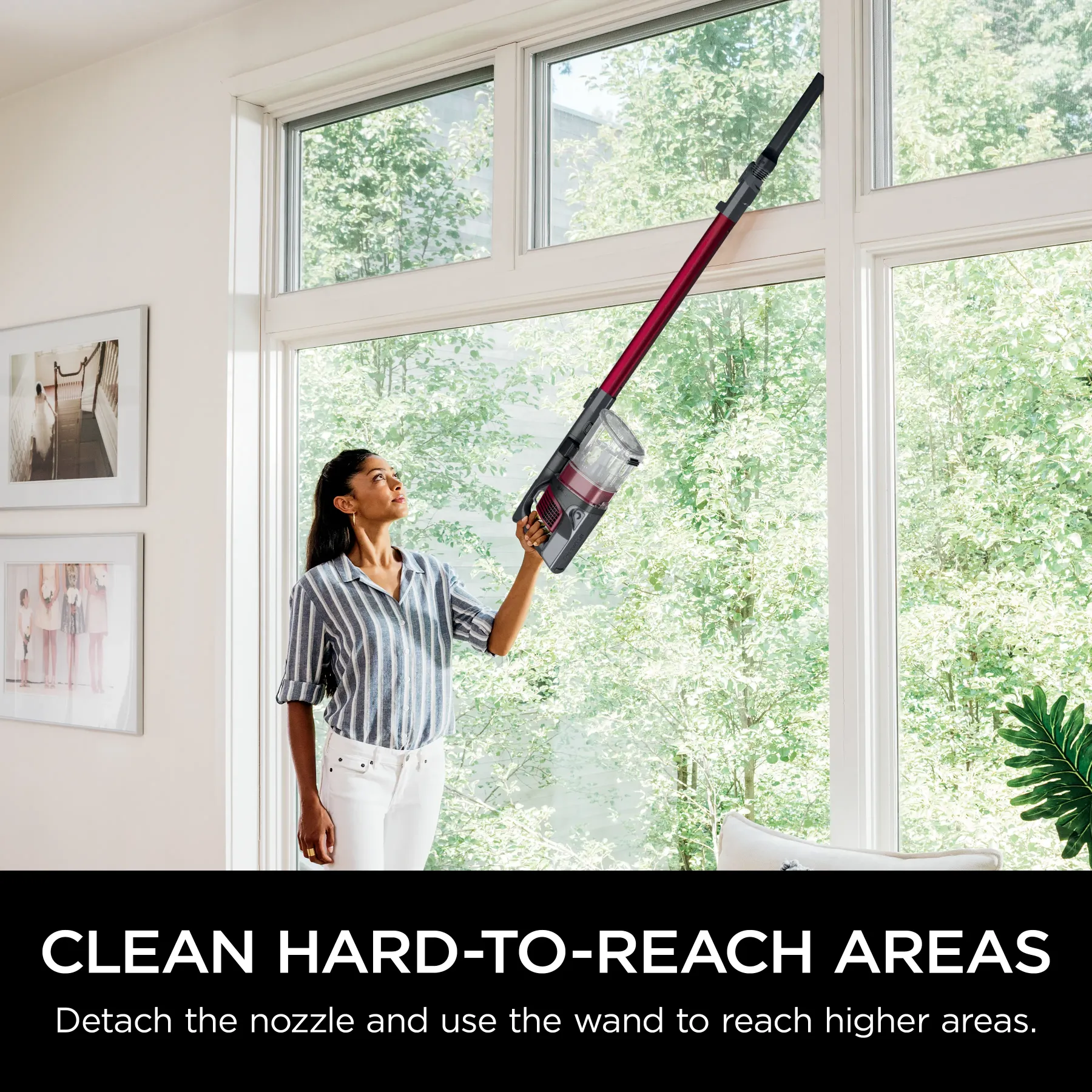 Cordless Pet Stick Vacuum – Self-Cleaning Brushroll, HEPA Filtration, Removable Handheld