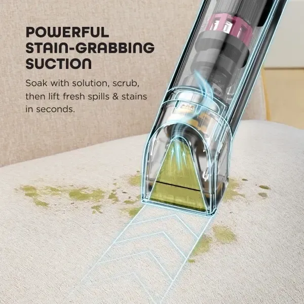 Cordless Portable Stain Cleaner – Compact Carpet & Upholstery Cleaner