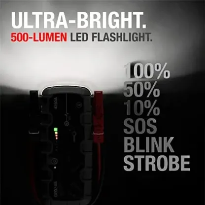 4250A Car Jump Starter – Portable Battery Booster for Up to 10.0L Gas & 8.0L Diesel Engines