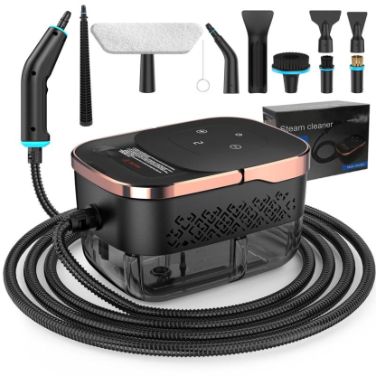 Limpiador a Vapor Portátil 1500W | Limpieza Fácil para Todo el Hogar