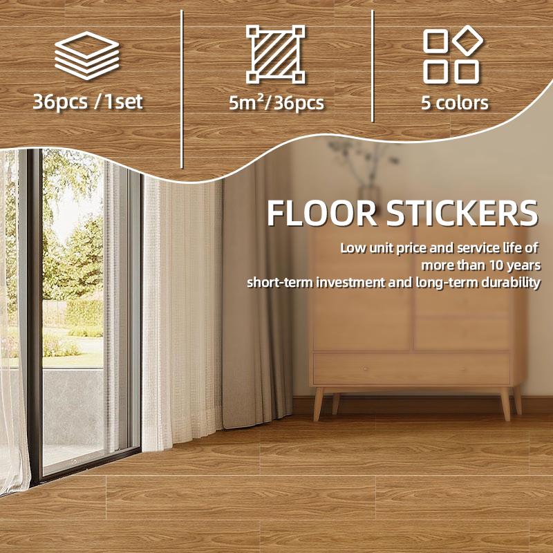 Vinilo Adhesivo para Suelo Efecto Madera | Impermeable y Fácil de Instalar