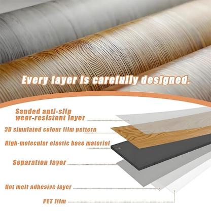 Vinilo Adhesivo para Suelo Efecto Madera | Impermeable y Fácil de Instalar