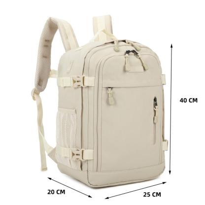 Mochila de Cabina para Viaje | Equipaje de Mano Impermeable y Resistente | Ideal para Avión, Senderismo, Trabajo y Estudio