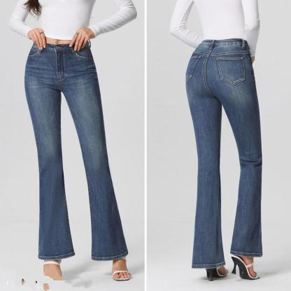 Jeans Mujer con Faja Moldeadora | Comodidad y Estilo Todo el Día