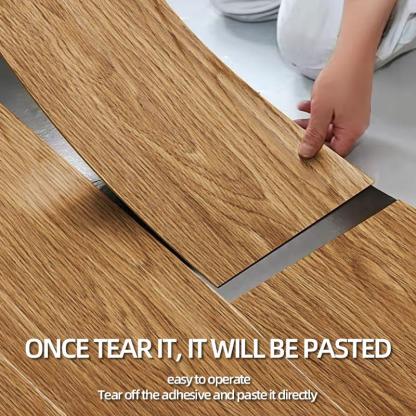 Vinilo Adhesivo para Suelo Efecto Madera | Impermeable y Fácil de Instalar