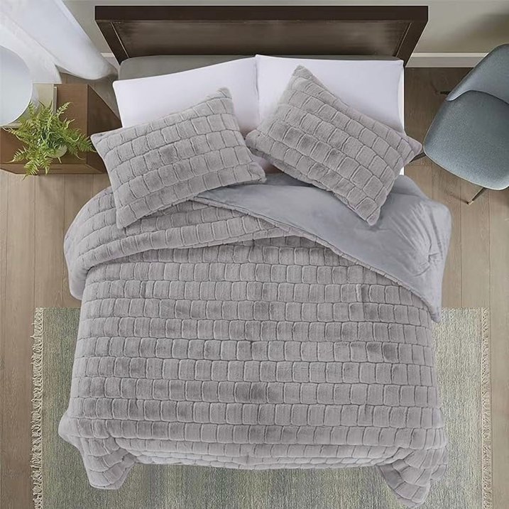 Edredón de Invierno Sherpa | Extra Suave, Cálido y Acogedor