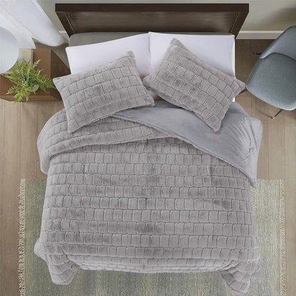 Edredón de Invierno Sherpa | Extra Suave, Cálido y Acogedor