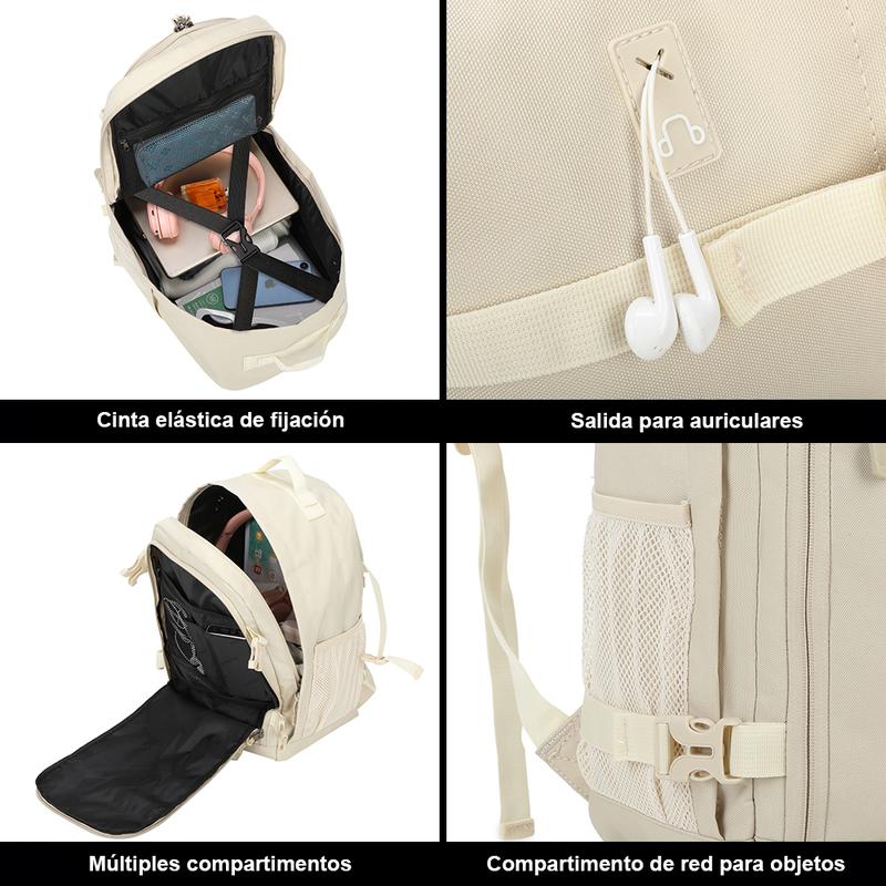 Mochila de Cabina para Viaje | Equipaje de Mano Impermeable y Resistente | Ideal para Avión, Senderismo, Trabajo y Estudio