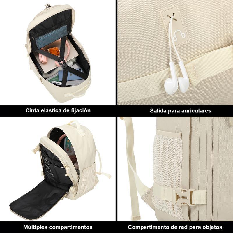 Mochila de Cabina para Viaje | Equipaje de Mano Impermeable y Resistente | Ideal para Avión, Senderismo, Trabajo y Estudio