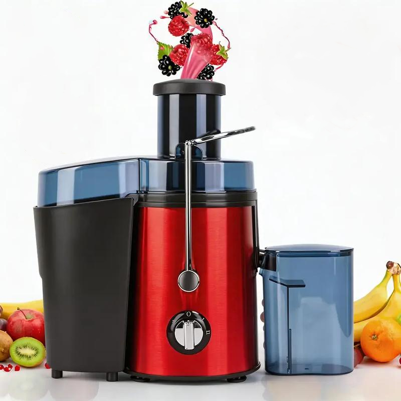 Exprimedor eléctrico  de 800 W con jarra para jugo de 30 oz (aprox. 900 ml), licuadora centrífuga multifunción para frutas y verduras, sin BPA, fácil de limpiar, capacidad de 800 ml, diseño compacto, uso doméstico