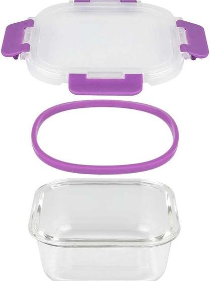 Recipientes de Cristal Para Alimentos - 24 Piezas (12 recipientes y 12 tapas) - Apto lavavajillas