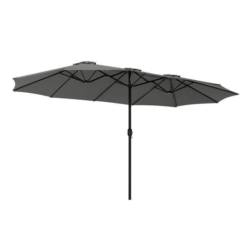 Sombrilla de Jardín, Parasol Terraza, 450x267 cm, UPF 50+, Sombrilla Playa Grande, Parasol para Balcon Piscina Patio Exteriores, con Funda Protectora,