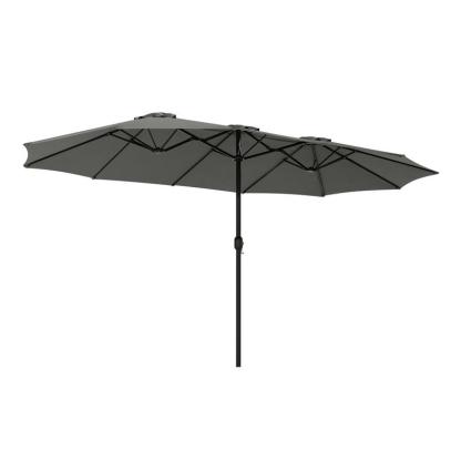 Sombrilla de Jardín, Parasol Terraza, 450x267 cm, UPF 50+, Sombrilla Playa Grande, Parasol para Balcon Piscina Patio Exteriores, con Funda Protectora,