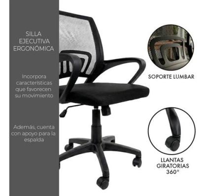 Silla Ejecutiva Oficina Ergonómica Escritorio Giratoria