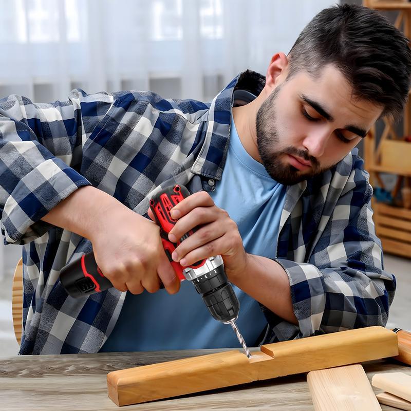 276-Piece Tool Set Kit - Tool kit with 12V Cordless Power Drill Driver Toolbox Storage Case with Drawer, Drill Set Perfect for Homeowner, Diyer, Handyman