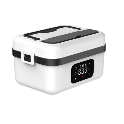 Fiambrera autocalentable inalámbrica y recargable (calentador de alimentos portátil); recipiente térmico para comidas (preparación de alimentos, oficina, viajes, coche, pícnic y uso al aire libre); regalo ideal.