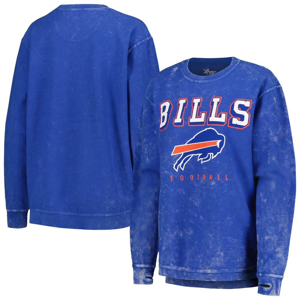 Women's Comfy Cord Pullover Sweatshirt - Royal