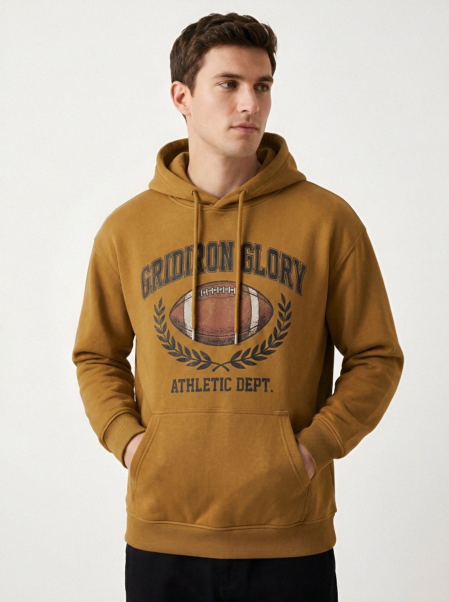 Men's American Football Gridiron Glory Printed Hoodie