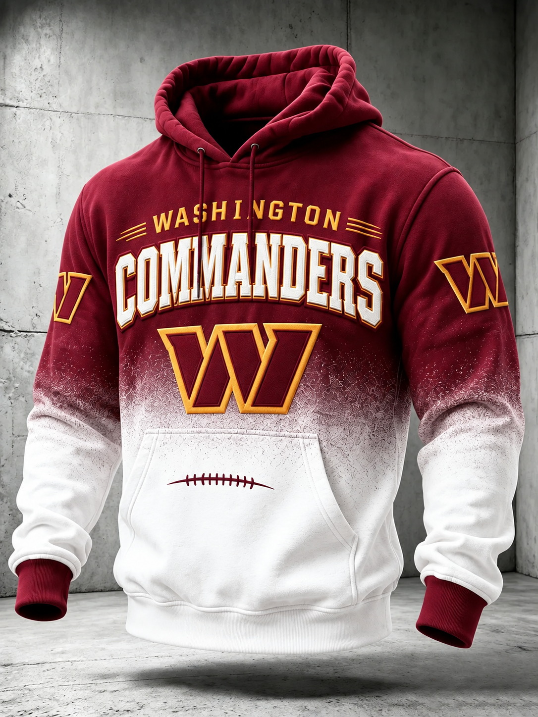 Men's Football Print Hoodie
