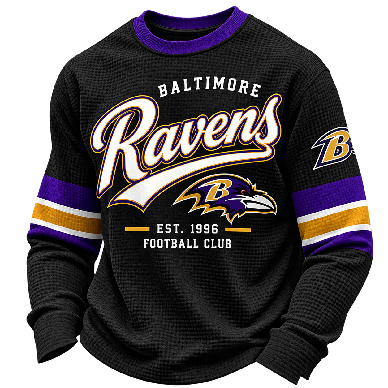 Unisex Long-Sleeve One Piece Fan Top