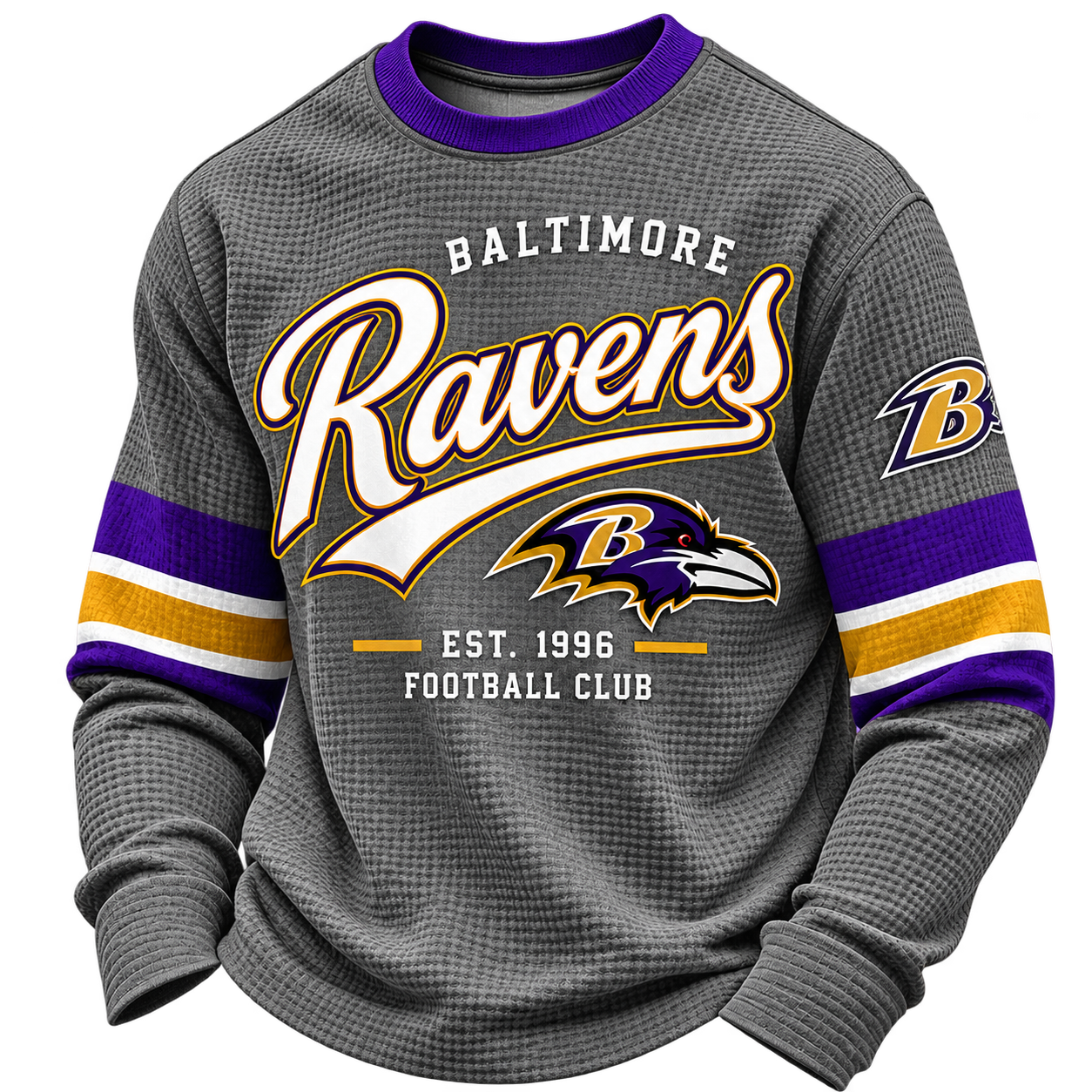 Unisex Long-Sleeve One Piece Fan Top