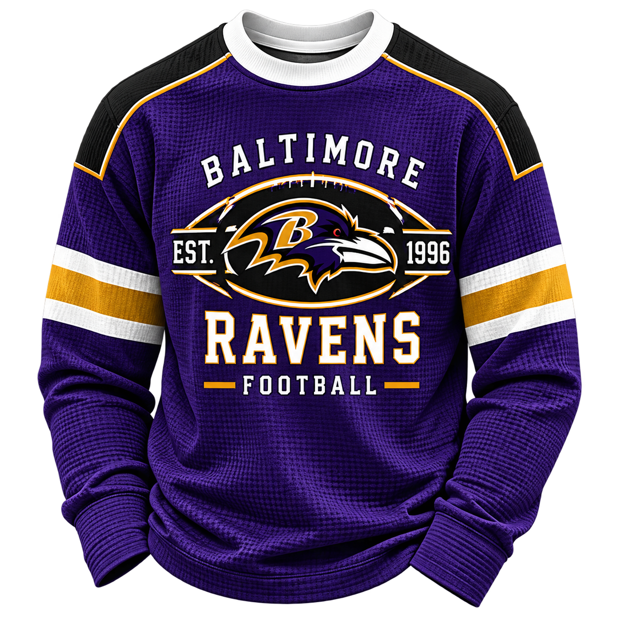Unisex Long-Sleeve One Piece Fan Top