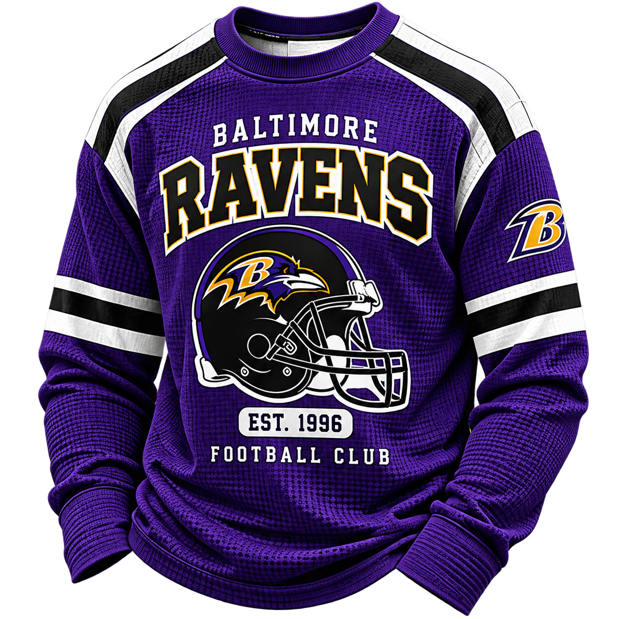 Unisex Long-Sleeve One Piece Fan Top