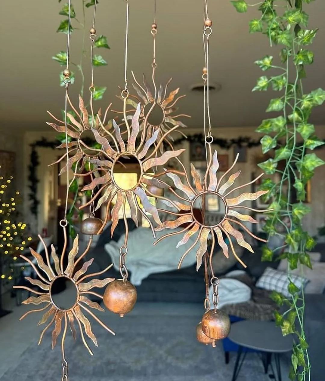 Sun Wind Chime Pendant-Christmas tree ornaments