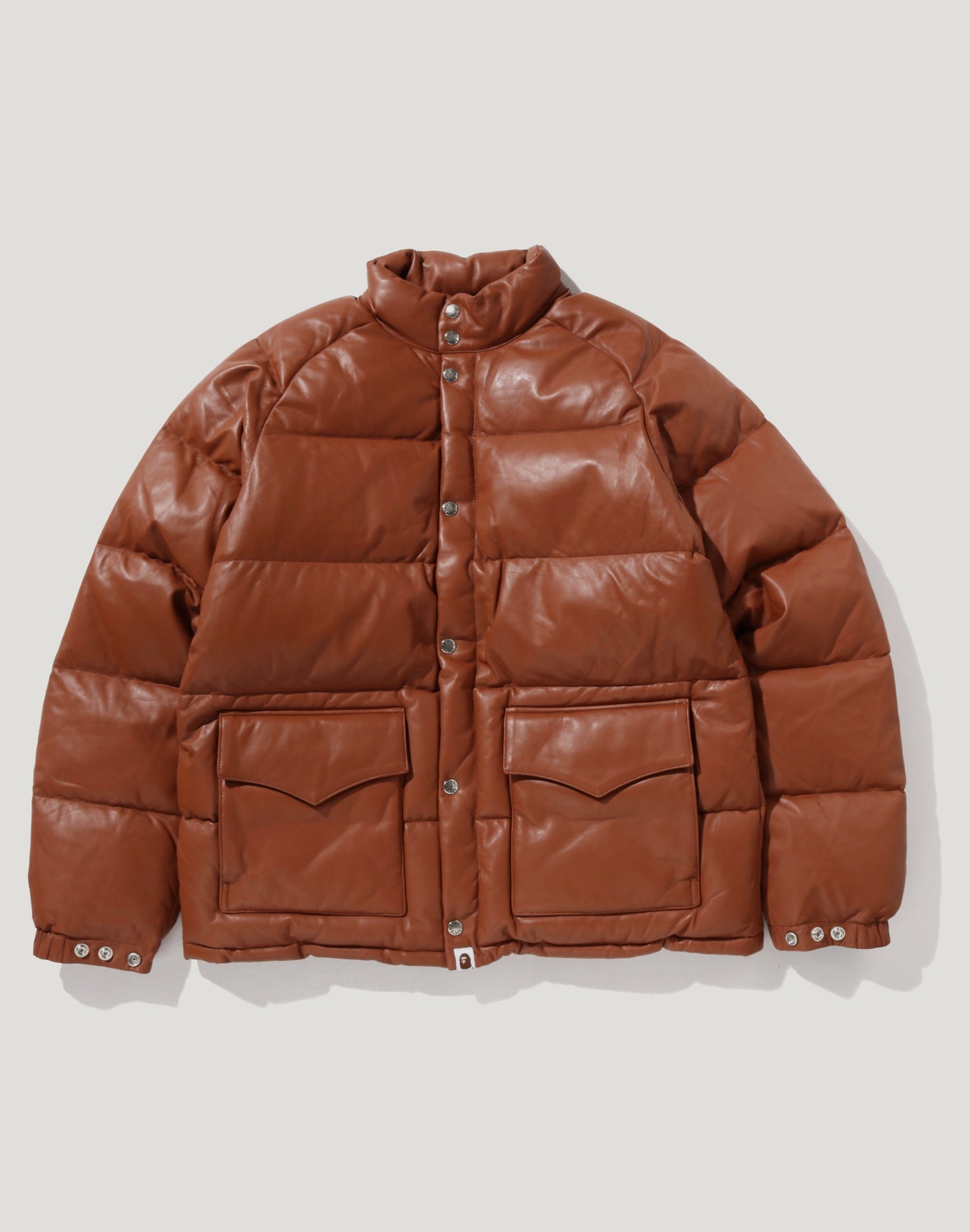 LEATHER CLASSIC DOWN JACKET MENS