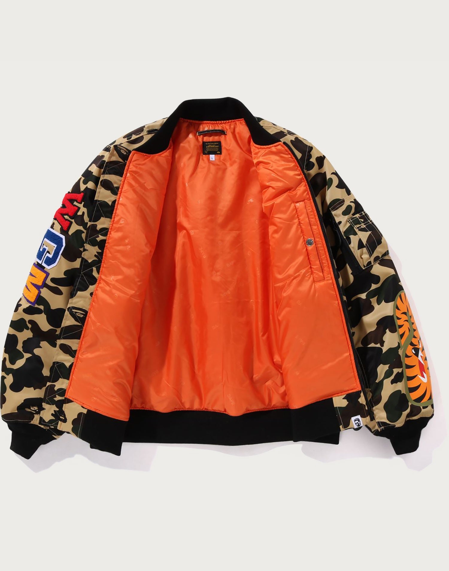 1ST CAMO SHARK MA-1 JACKET MENS