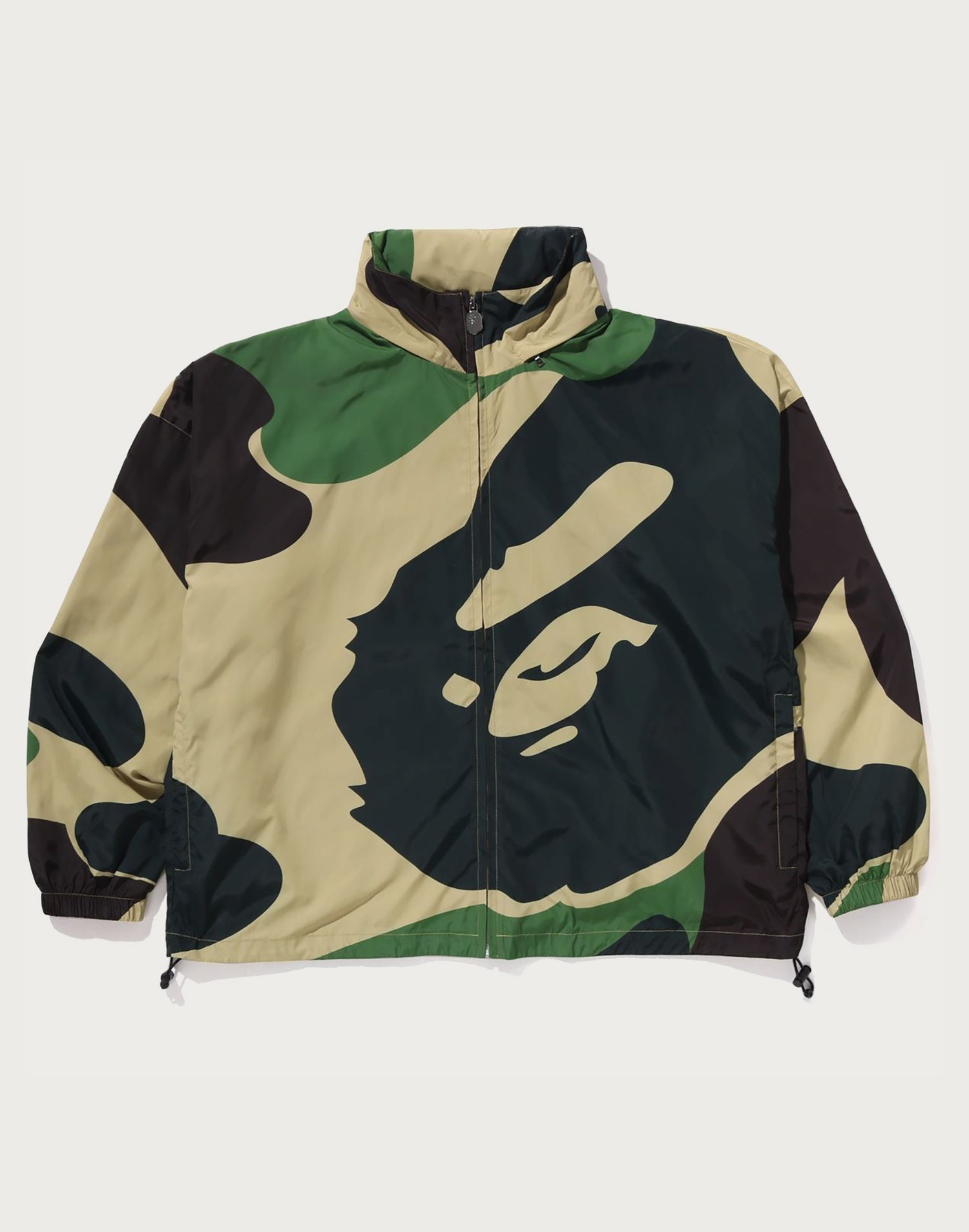 ABC CAMO HOODED JACKET MENS