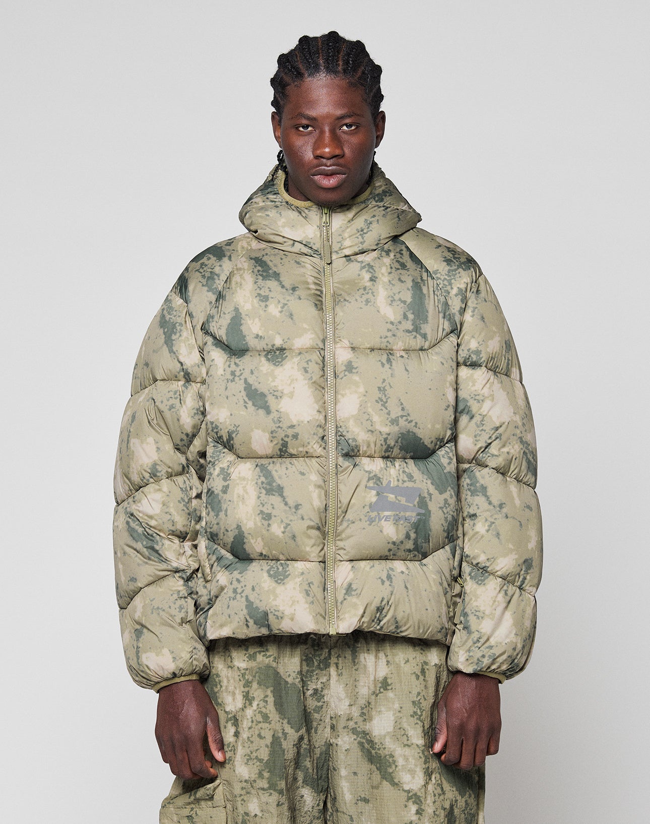 Live Fast Puffer Jacket