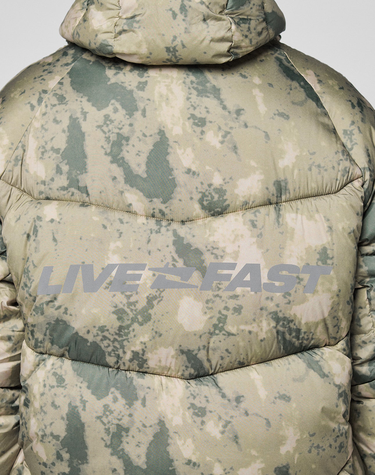 Live Fast Puffer Jacket