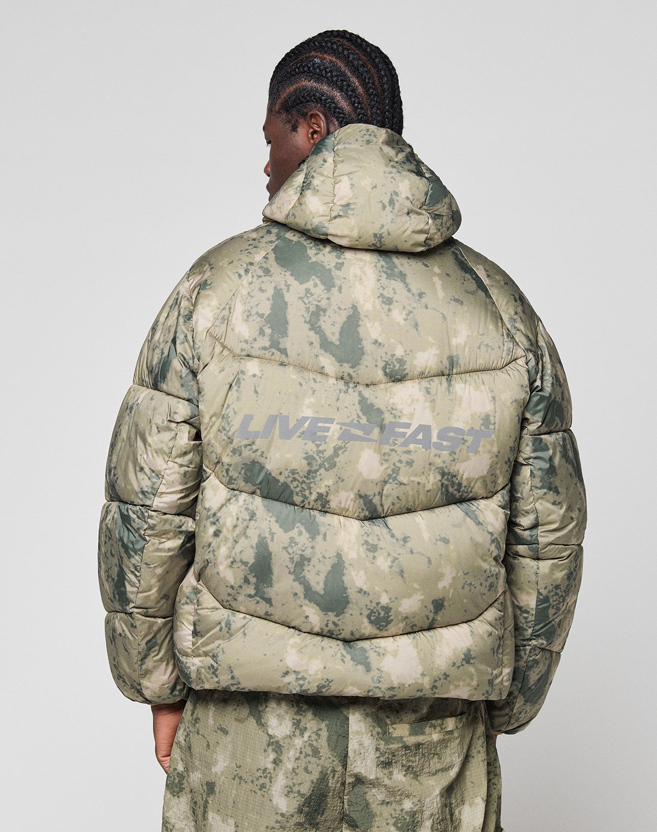 Live Fast Puffer Jacket