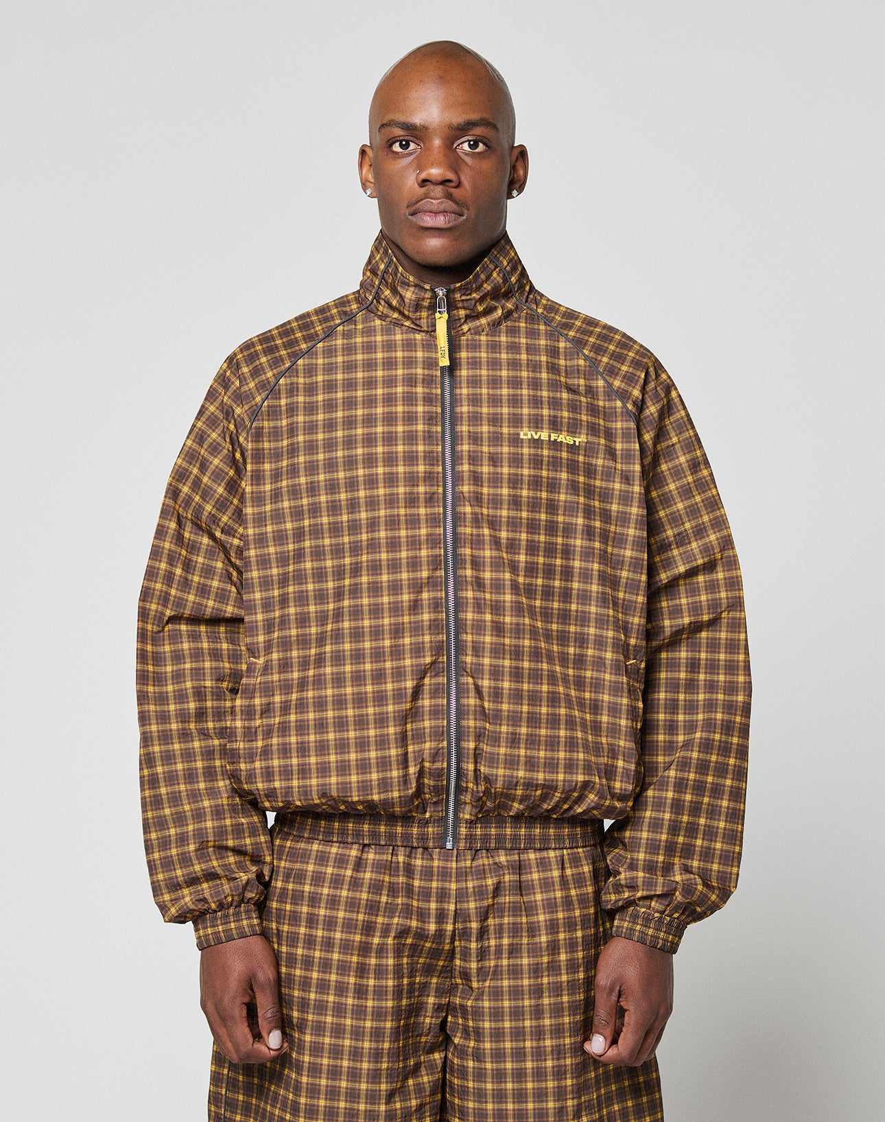 Live Fast Nylon Trackjacket