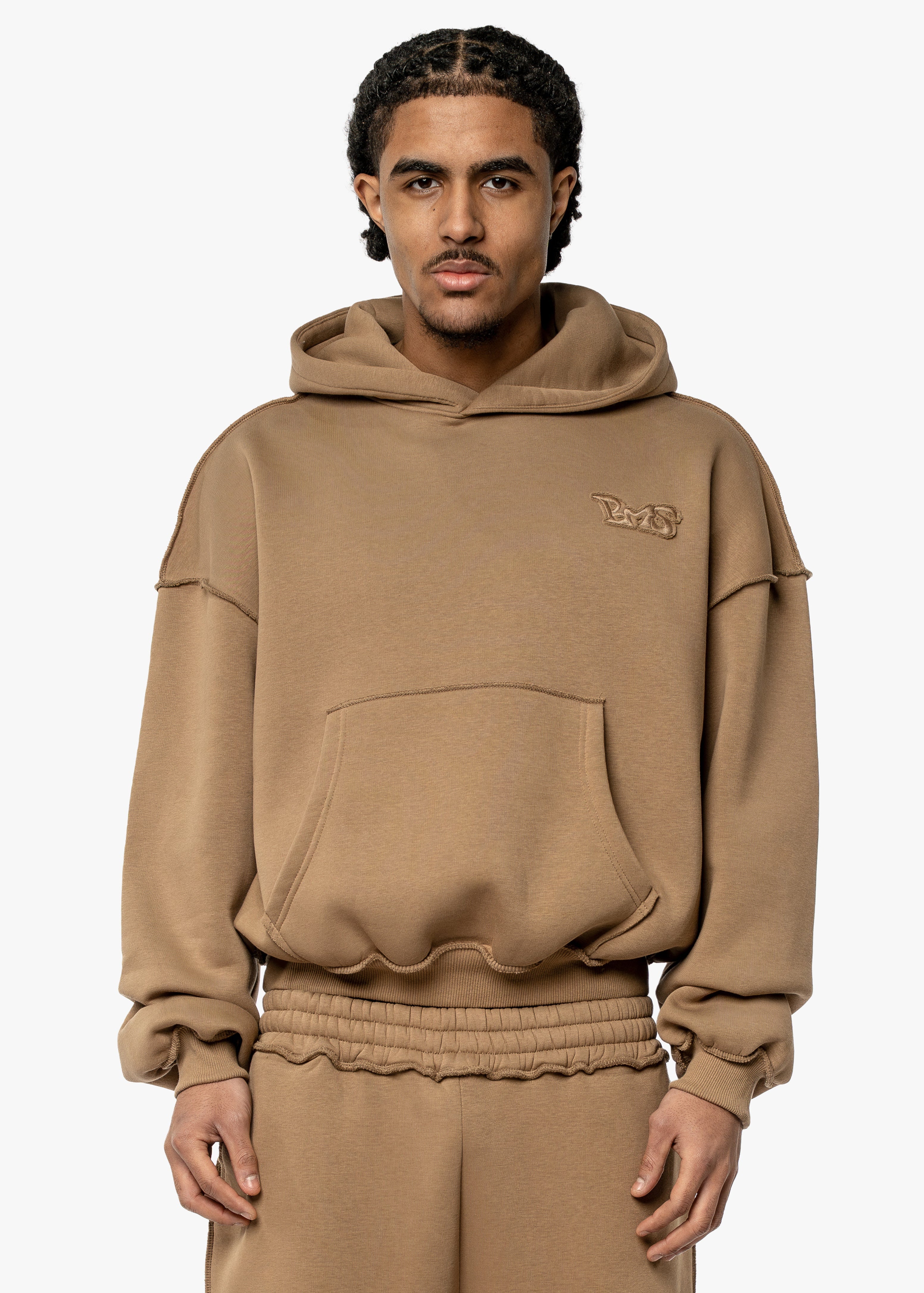 PATCH - DARK BEIGE HOODIE