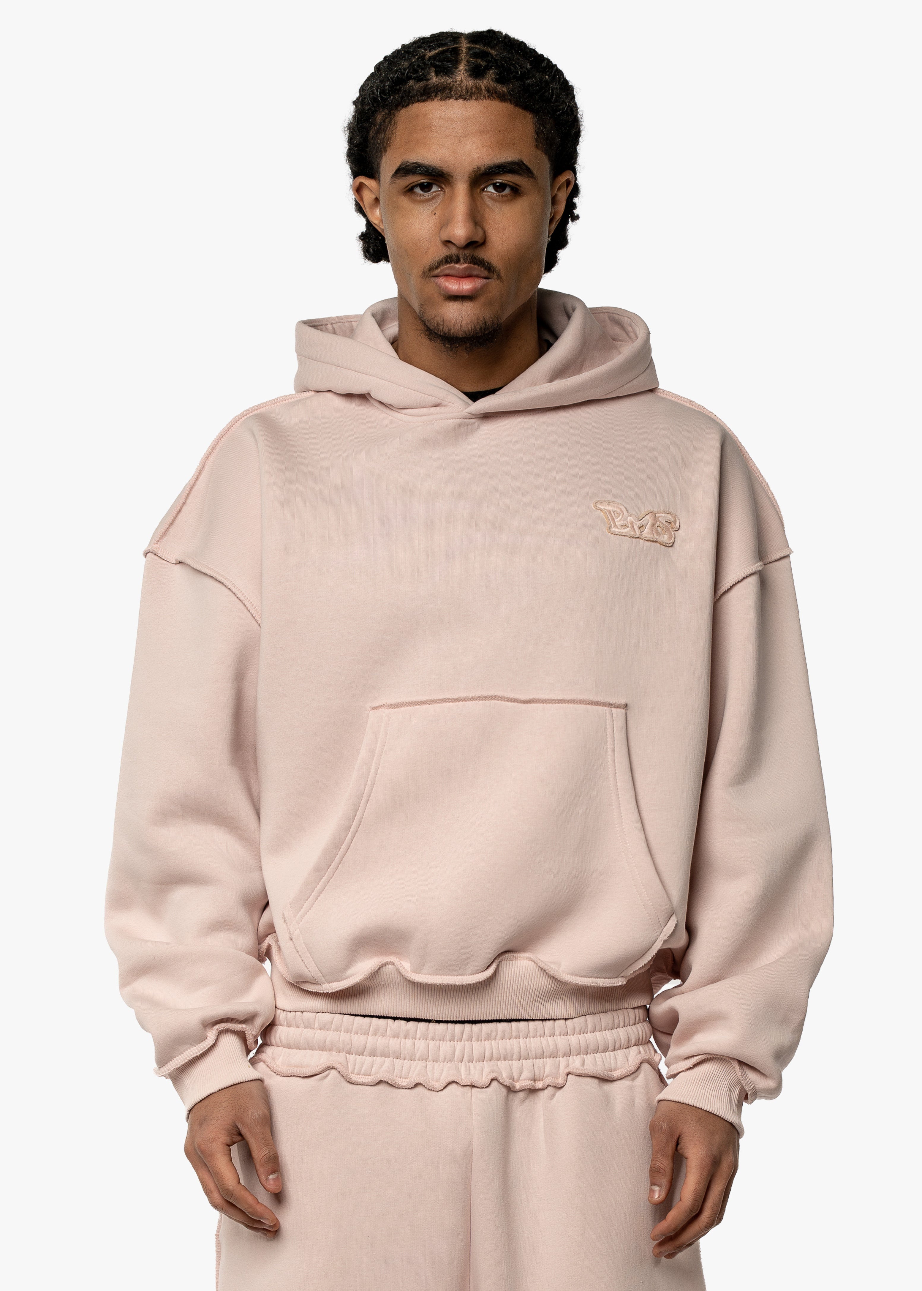 PATCH - BABY PINK HOODIE