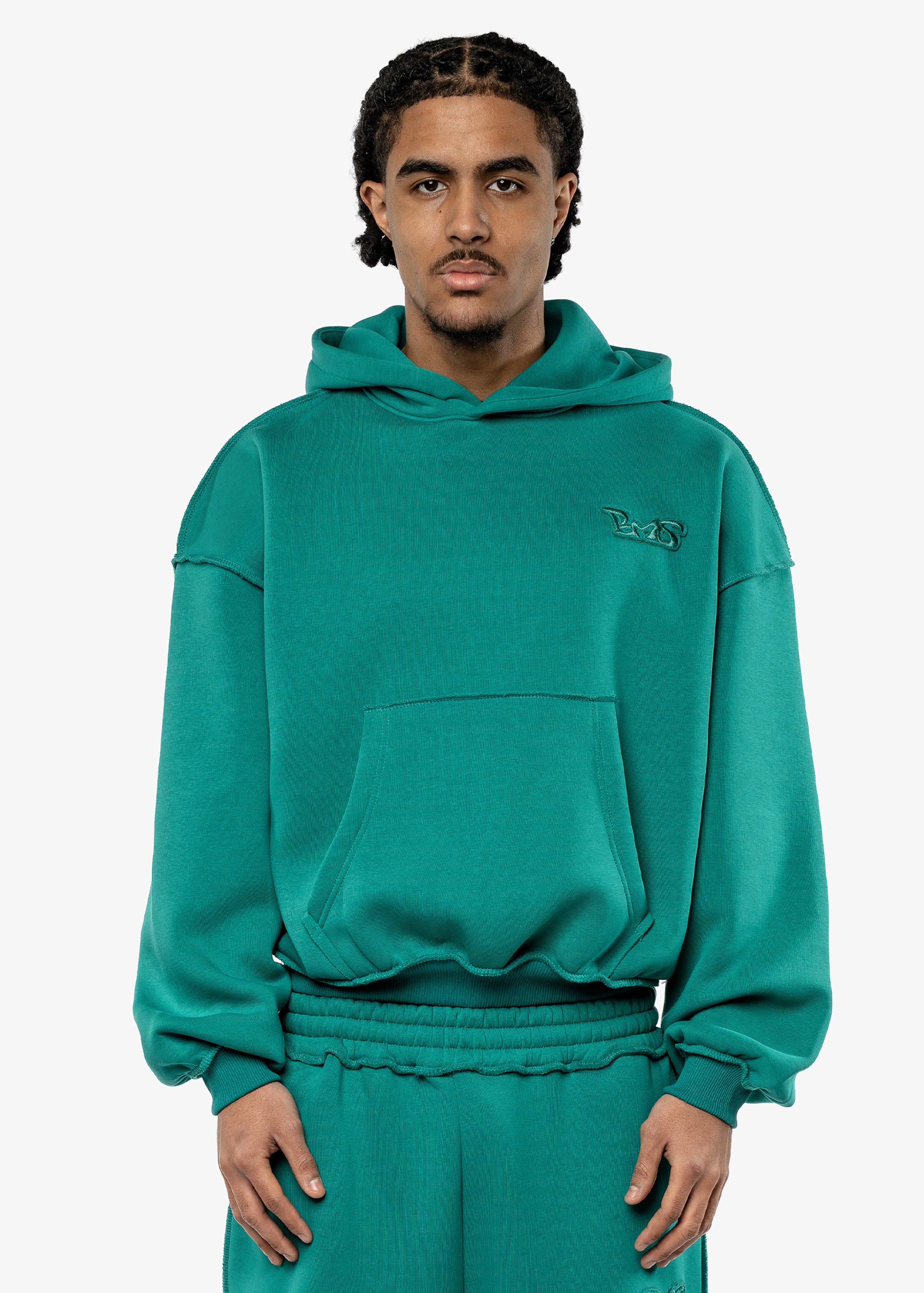 PATCH - BENETTON GREEN HOODIE
