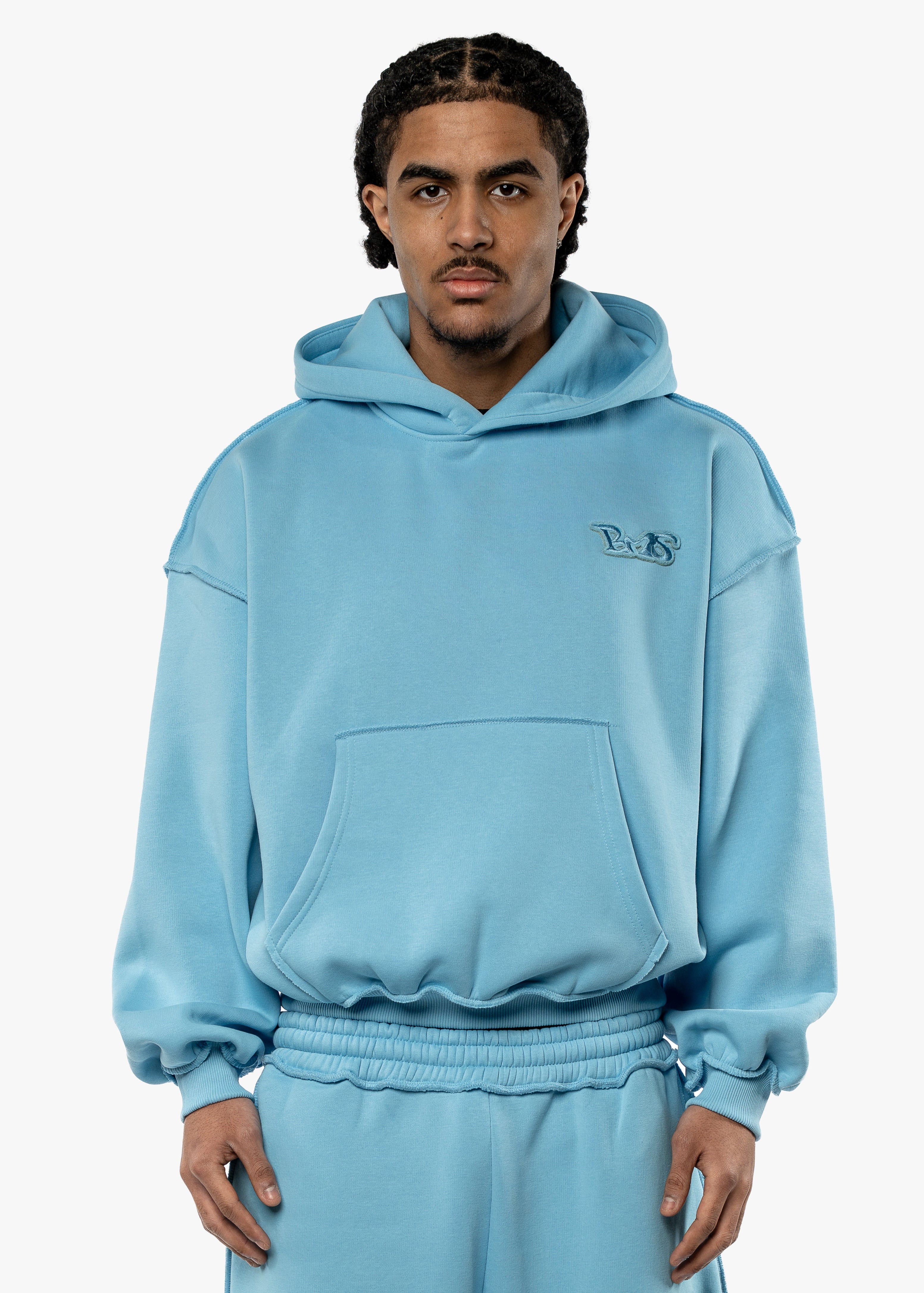 PATCH - CALM BLUE HOODIE