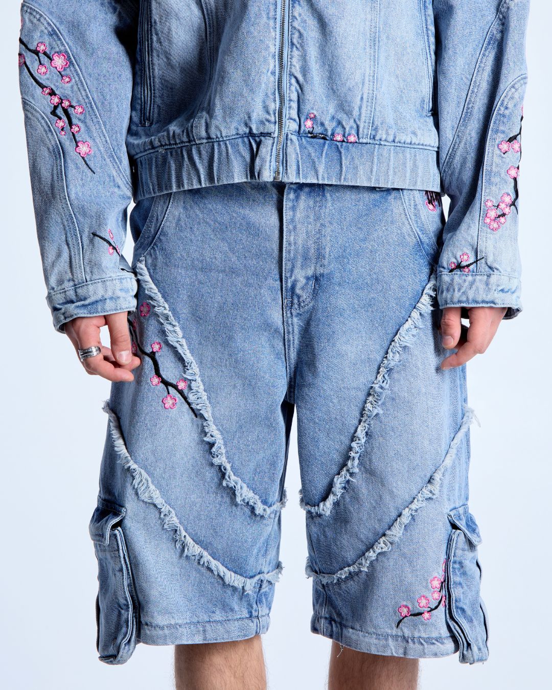 Sakura Blue Denim Jeans