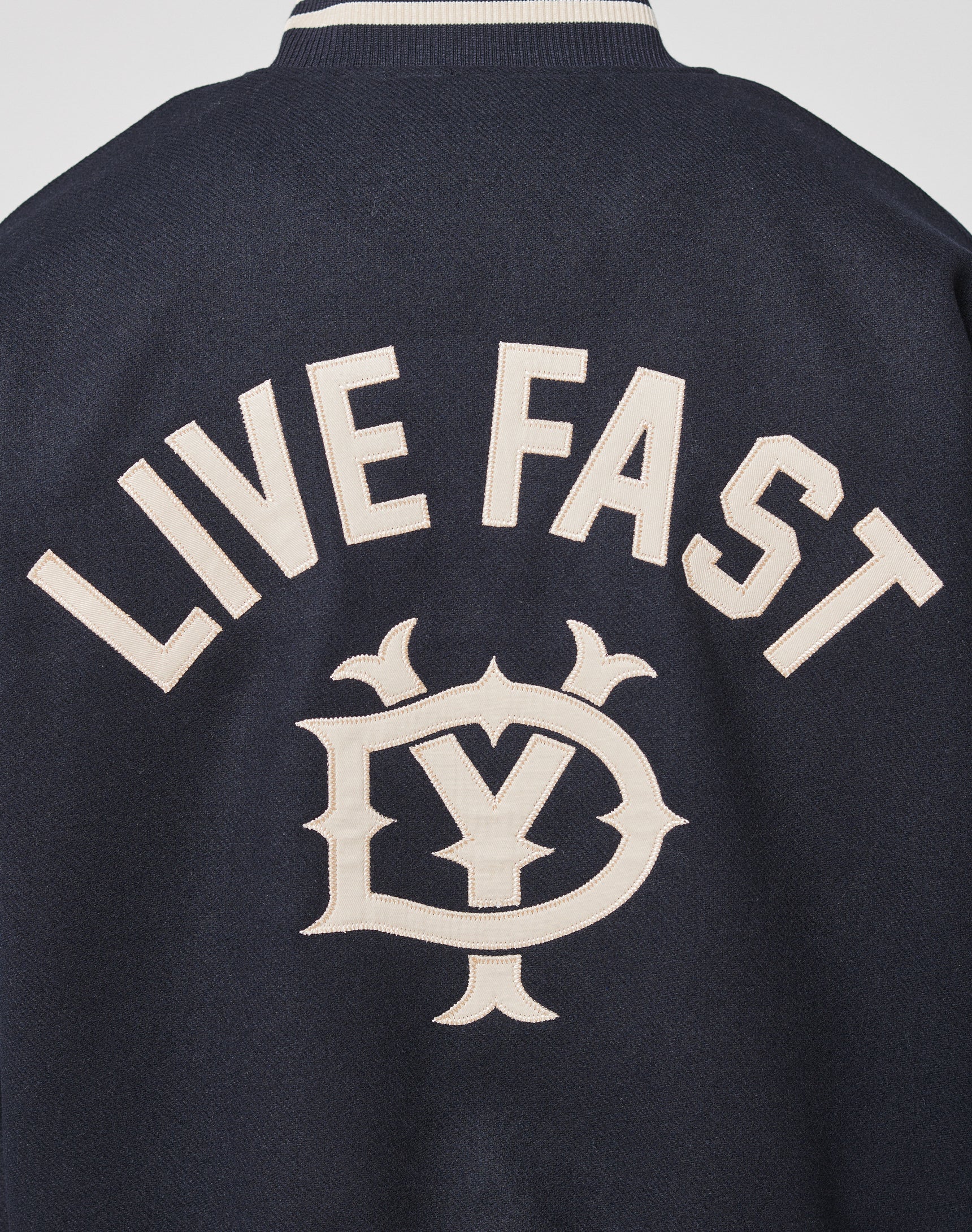Live Fast College Jacket