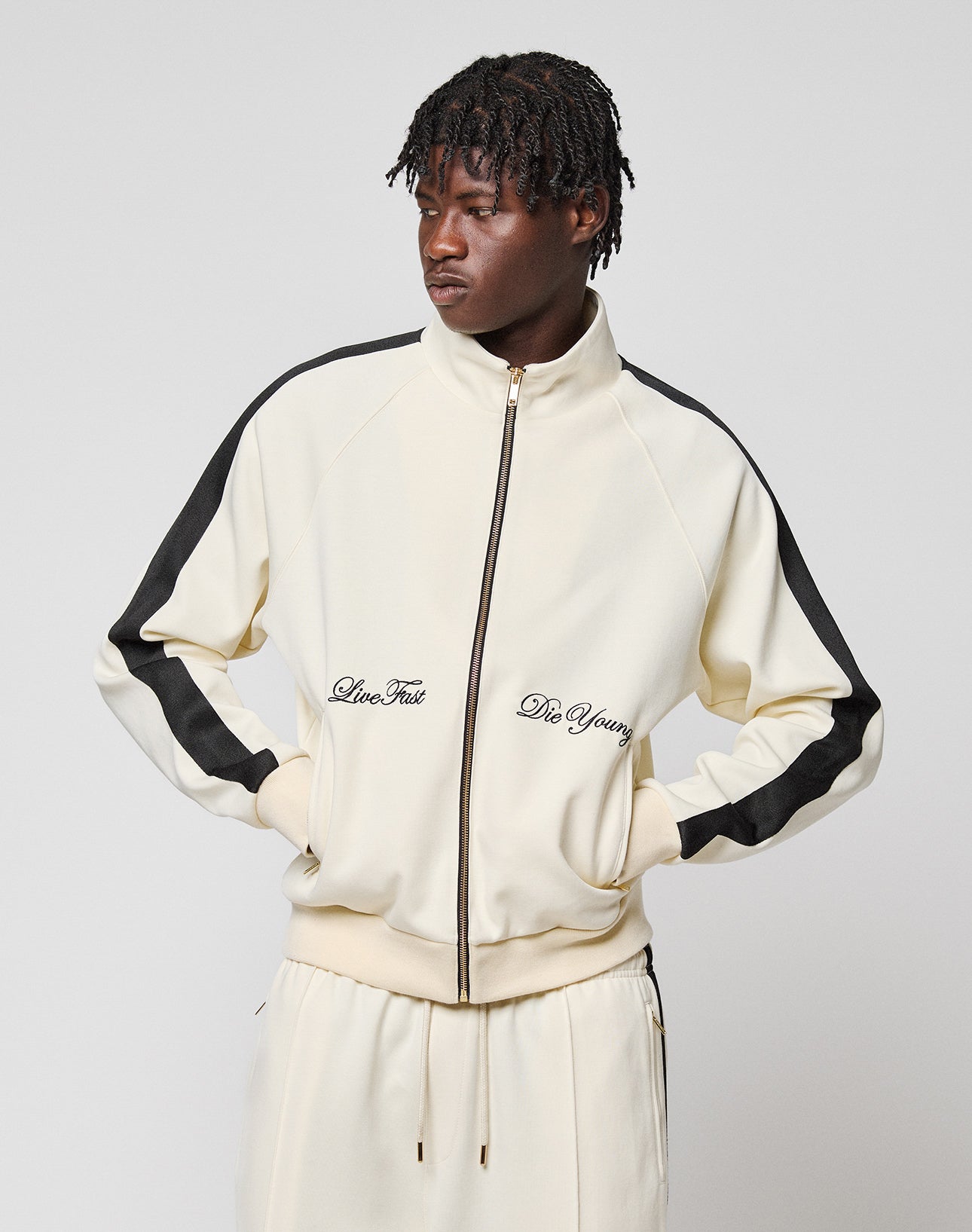 Striped Track Jacket