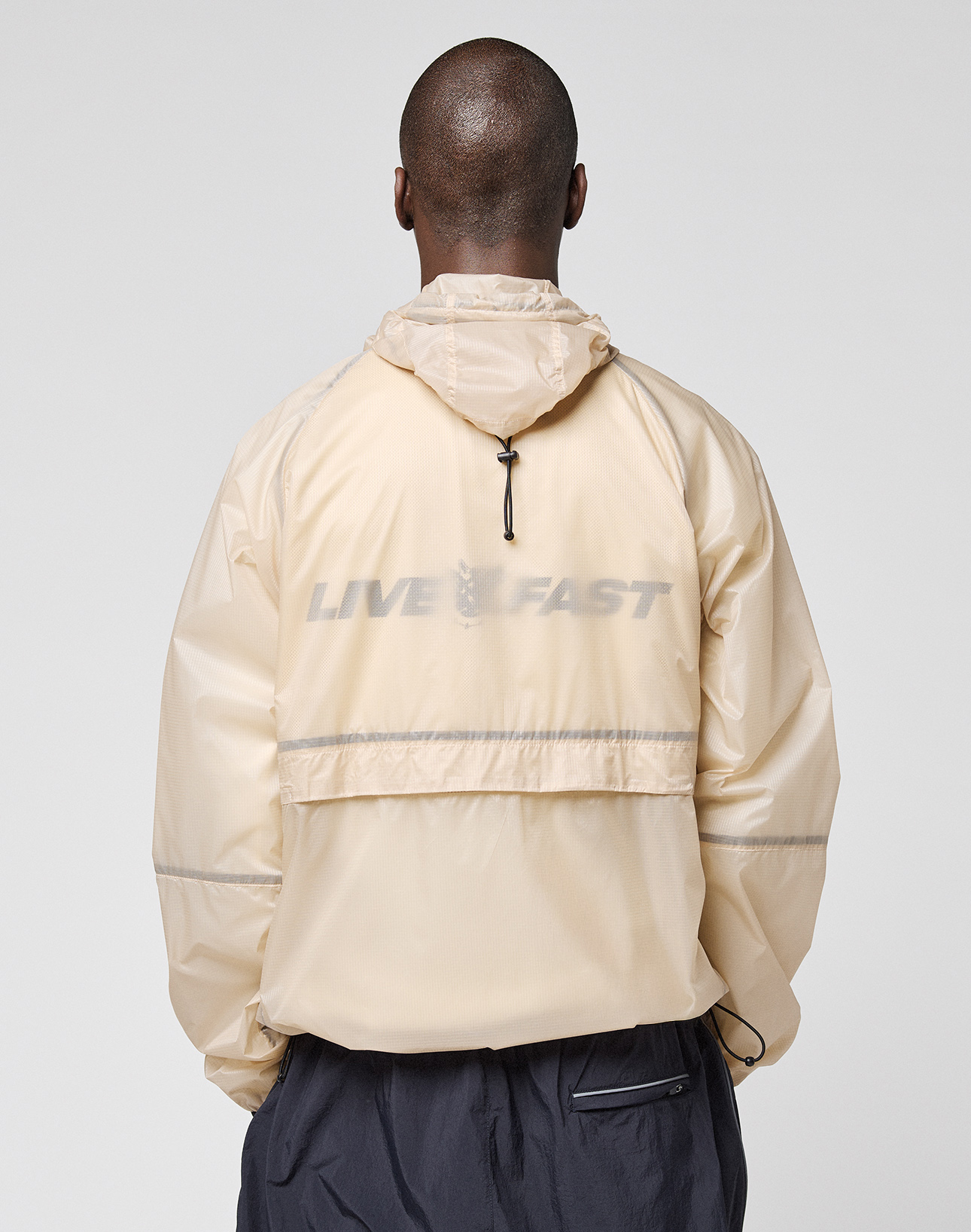 Live Fast Nylon Jacket