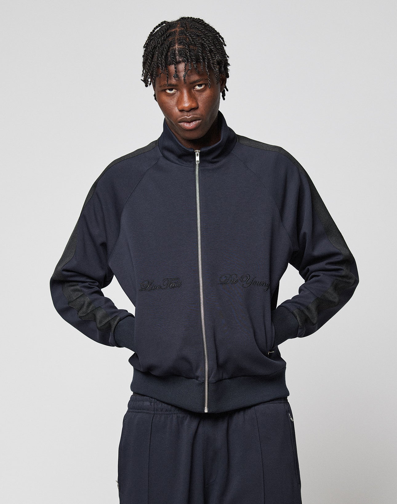 Striped Track Jacket
