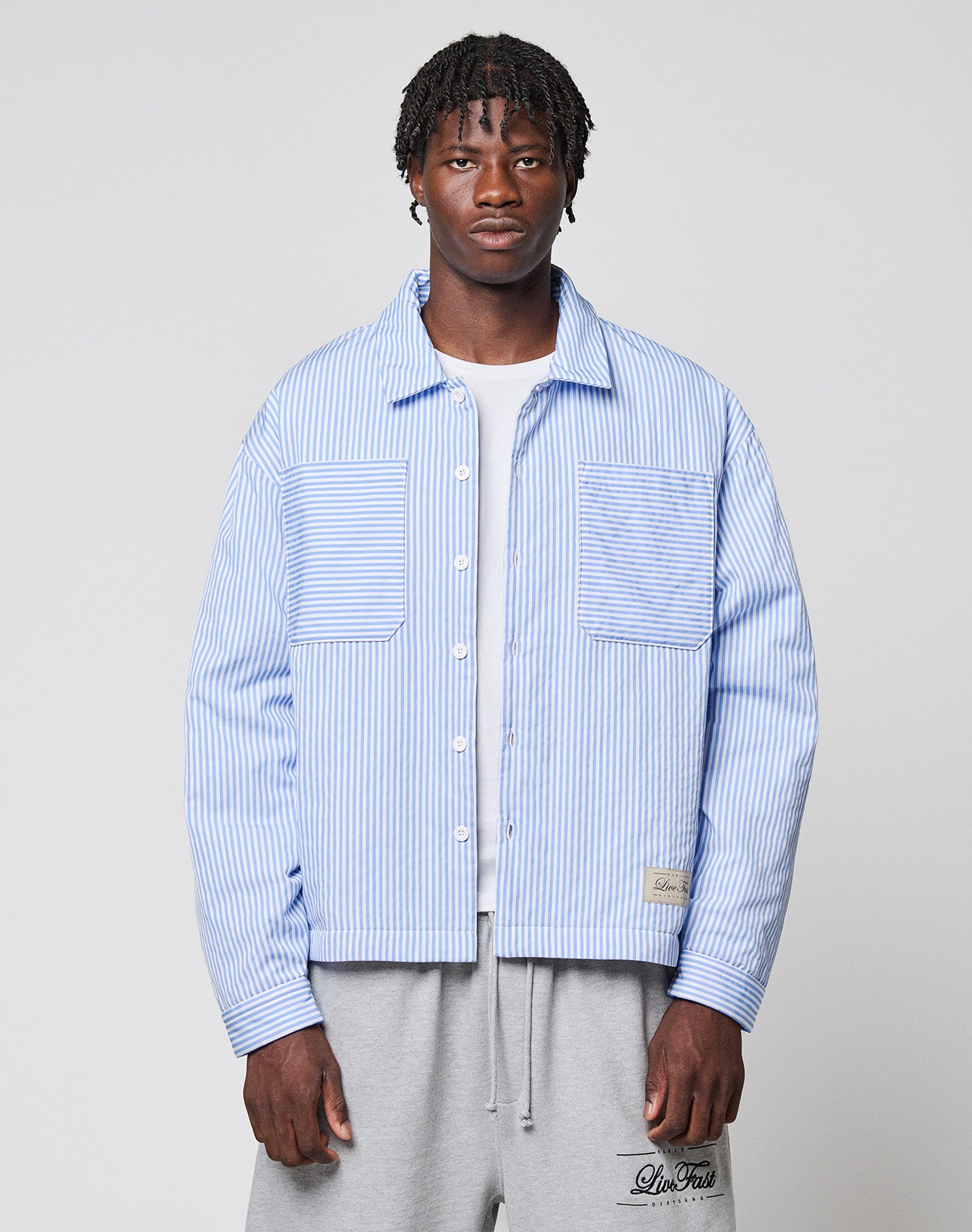 Striped Padded Shirt